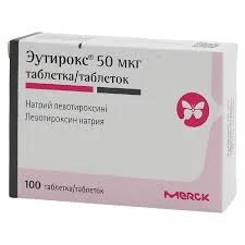 ЭУТИРОКС ТАБ. 50МКГ №100