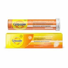 СУПРАДИН АКТИВ МУЛЬТИВИТАМИНЫ ТАБЛ. ШИП.Q10 №15