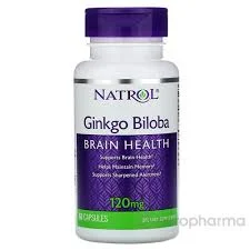 NATROL ГИНКГО БИЛОБА 120МГ №60 КАПС