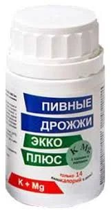 ДРОЖЖИ ПИВНЫЕ С КАЛИЙ+ МАГНИЙ №100