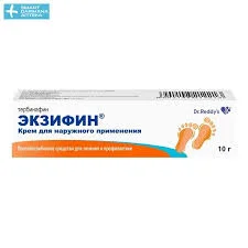 ЭКЗИФИН КРЕМ 1% 10Г