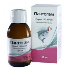 ПАНТОГАМ СИРОП 10% 100МЛ_ПКП