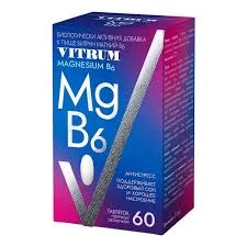 ВИТРУМ МАГНИЙ В6 ТАБ №60