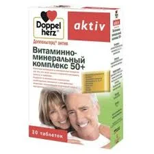 ДОППЕЛЬГЕРЦ АКТИВ ВИТАМИННО-МИНЕРАЛЬНЫЙ КОМПЛЕКС 50+№30